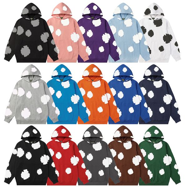 

Men's Hoodies & Sweatshirts Desiner Heavy weight cotton foam three-dimensional hip-hop high street loop hooded sweatshirt for men and women, A12
