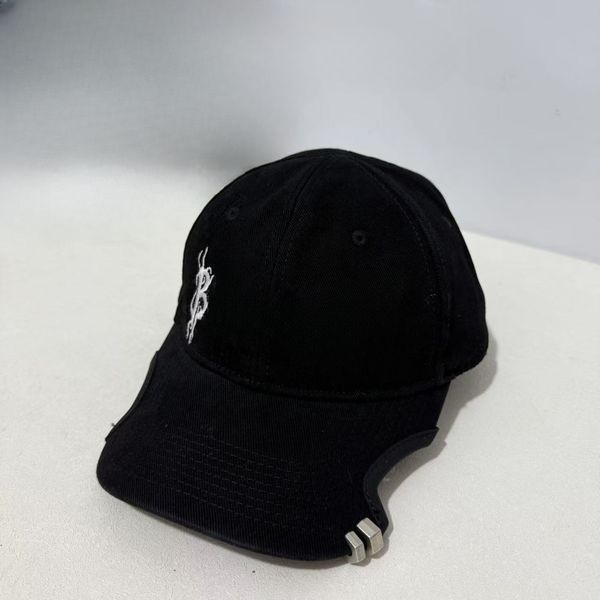 

Ball Caps Baseball Cap Spring Summer Solid Sun Hat Embroidered Men's and Women's Unisex Teen Casual Fashion Trend, # black
