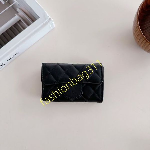 

Designer wallet Luxury wallet card holder porte carte high-quality card holder new trendy clipgenuine leather texture Purse small coin purse for women golf wallet, Color3