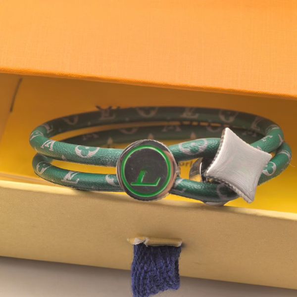 

Neutral color leather rope available in three colors Hand chain Designer hand chain with charming pendant Made of stainless steel Suitable for daily wear