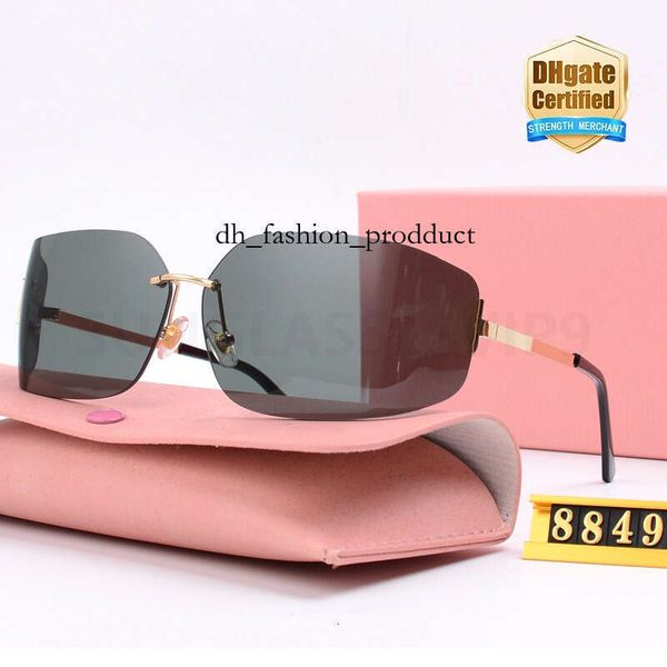 

miuly sunglasses Luxury Designer Sunglasses For Women Rectangle Square Vintage Shades Driving Polarized Sunglass Male Sun Glasses Fashion Metal Plank Sunglas ac3