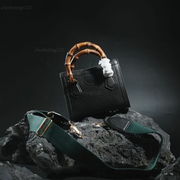 

The 99A bag designed by top designers, made of genuine leather with bamboo-strip handles, is a versatile handbag suitable for carrying on the arm or as a crossbody bag., One