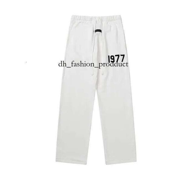 

essentialass sweatpants designer streetwear mens womens pants classic 1977 letter print loose Drawstring oversize high street Joggers hip essentai trousers 1fe, #1