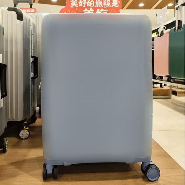 

Leisure boarding suitcase trolley suitcase large capacity luggage expandable suitcase portable suitcase, Beige