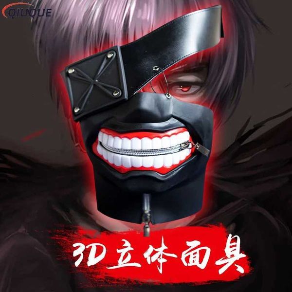 3D Kaneki Ken Mask Cosplay Props for Men and Women Halloween Party Anime Accessories W250728