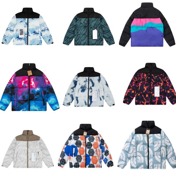 

Mens Down Luxury Designer Classic Embroidered Men's and Women's Same Size Breadman Loose Large Size Warmth, Multi