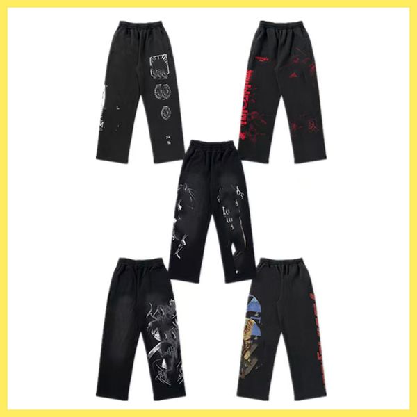 

Men's Pants Mens Jeans YOUNG LA American fashion brand high street sweatpants Jogger gym sports fitness casual straight leg slacks asian size s-2xl, Color1