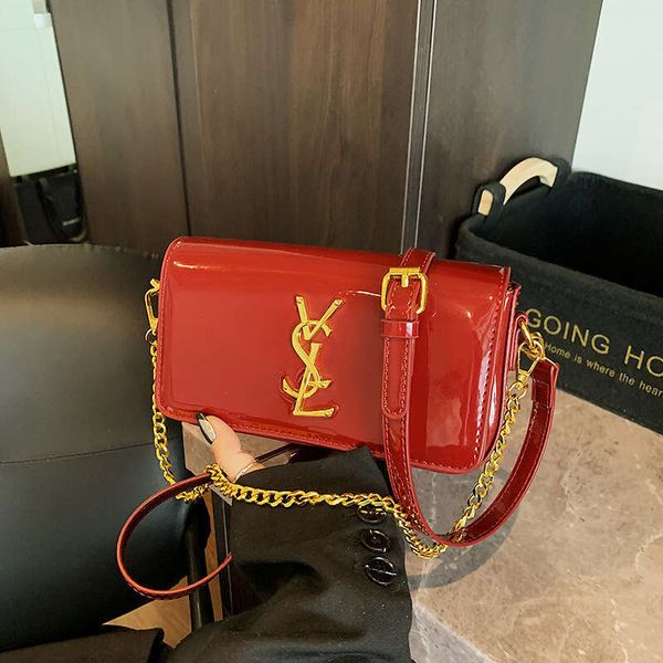 

Designer Bag Luxury Bag Shoulder Summer Women S Textured Small Square Shoulder Bag New Simple Fashion Chain Commuter Crossbody For, White