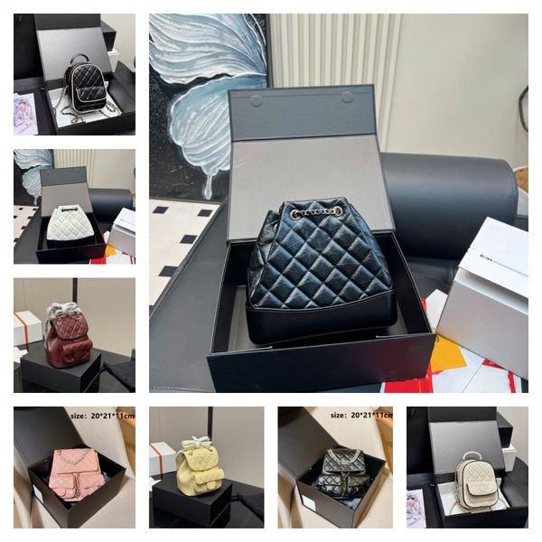 Hot designer backpack women Travel backpack Stylish backpack Classic Buckle Zipper open and close leather backpack Luxury Schoolbag