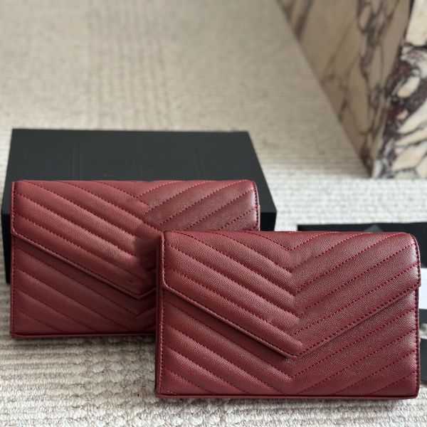 

Luxury Envelope Bag Designer Bag Womens Shoulder Bag Crossbody Bag Handbag Armpit Bag Fashion Bag Diamond Patterned Bag Gold Silver Chain Commuting Bag Wallet, Color 6