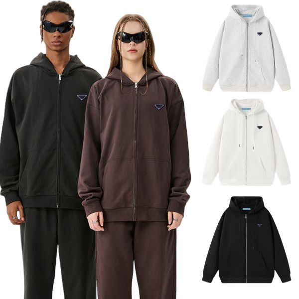 

Designer Hoodies Men's Hoodies Zipper Sweatshirts Fashion Mens Womens Couple Loose Spotshirts Outdoor Sports Leisure Hooded Sweatshirt Hoodie Coats Tops, Ivory