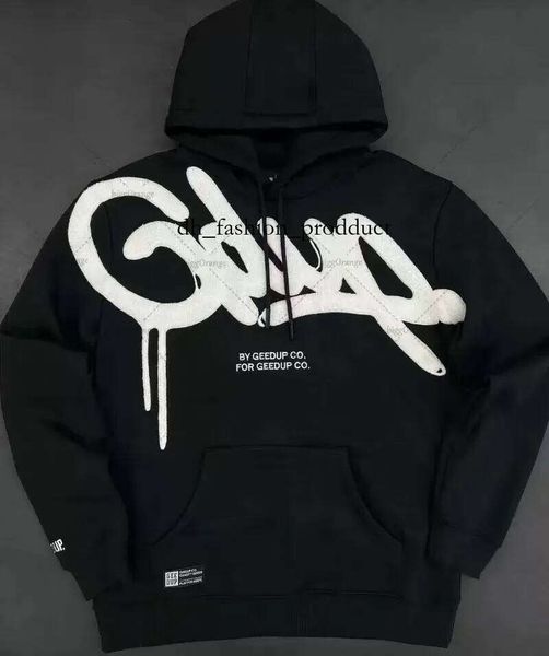 

designer geedup hoodie men hoodie designer hoody men women geedup hoodie for man woman tracksuits sports suit pants streetwear hip pop clothes 6d2, Black