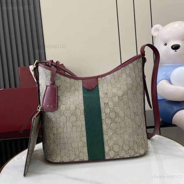

99A Top designers have ingeniously designed this exquisite handbag featuring fine hardware and canvas on a single shoulder strap. It is a 33.5CM capacity handbag., One