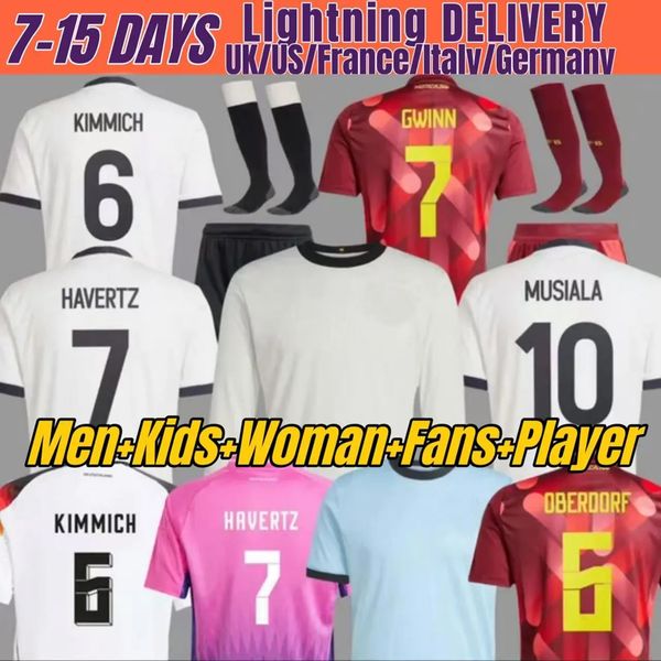 

2025 Germany 125-Year Anniversary woman Soccer Jerseys Player HUMMELS KROOS GNABRY WERNER MUSIALA MULLER HAVERTZ WIRTZ PAVLOVIC GUNDOGAN Men, Kids 10