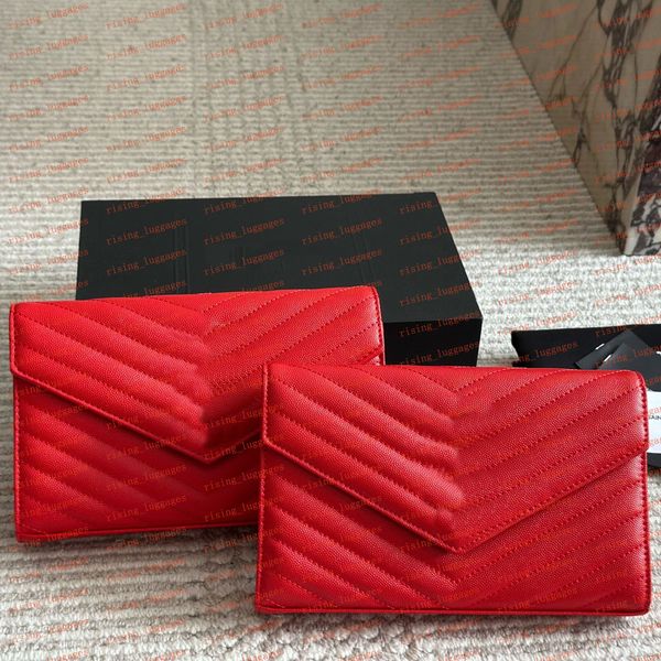 

Luxury Shoulder Bag Designer Women's Crossbody Bag Fashion Bag High-Quality Chain Bag Striped Bag Caviar Rich Bag Wallet, Bag7