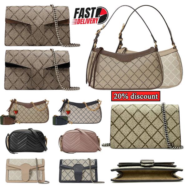 

Designer Bag Shoulder Bag Fashion Bag High Quality Women's Luxury Classic Snake Wallet Chain Stitched Crossbody Leather Hobo Underarm Bag Mini Designer Purse, #25