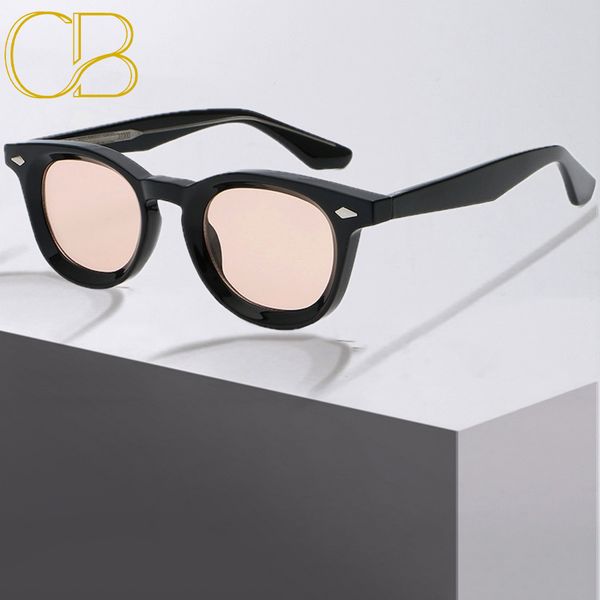 Johnny Depp Sunglasses Round Men Cat Eye Women Luxury Brand Designer High Quality Lemtosh Style Sun Glasses For Male Female CB