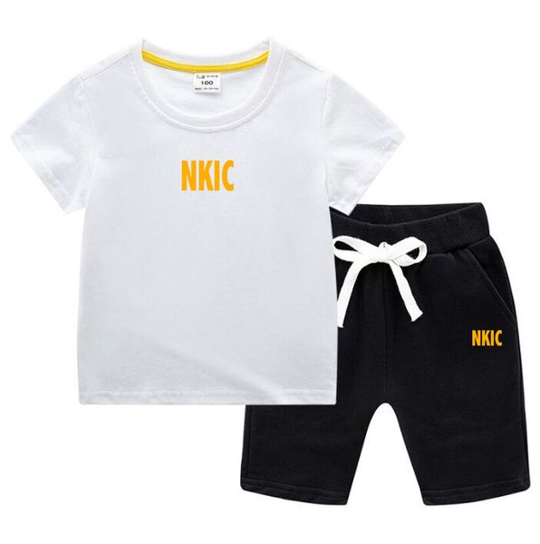Summer Kids Clothes Baby Tee Short Pants Tracksuit Boy T shirt Suit Boy Shorts Suit Child Brand Clothing Fashion Outfits 1-13 Years
