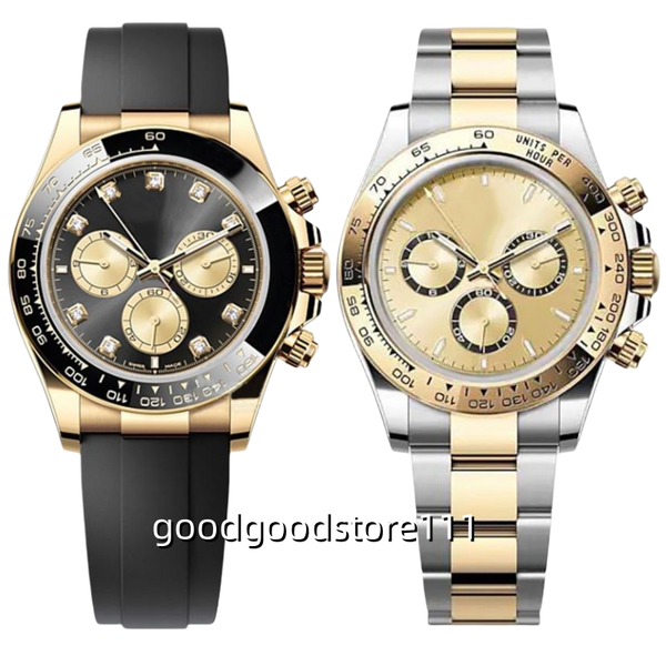 

Luxury men's automatic mechanical watch design 41mm watch fashion 904L all stainless steel strap light blue classic swimming night light blue treasure Montre, Color 5
