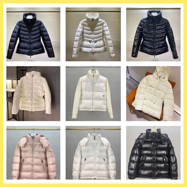 

womens down jacket NFC winter jacket designer jacket fashion winter hooded puffer jackets Parkas Slim Embroidered badge Women's Outerwear mon Coats asian size s-xl, New style 28