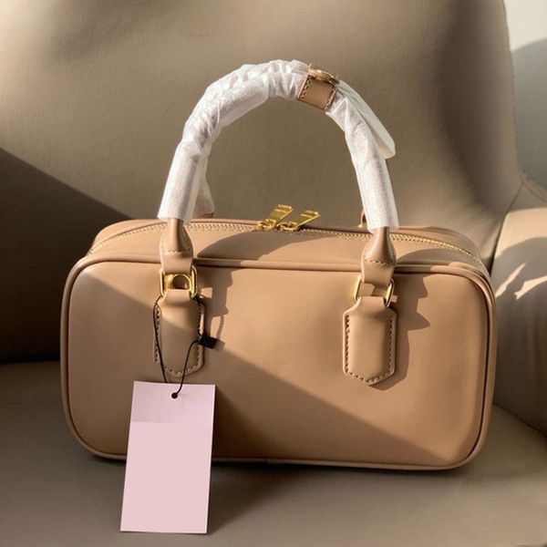 

Top-handle Bags Luxury Leather Women Bags Besigner Crossbody Bags Fashion Shoulder Bag Crossbody Bags Lady Elegant Bag with Box 718-11, Ivory