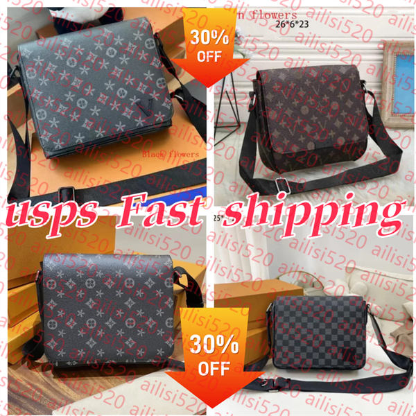 

Men Leather TRIO Luxurys Designer bags men Leather Black Flowers Messenger Purse Crossbody Bags Shopping Bag Shoulder bag Handbags Women Wallets purse tote bag, 5#