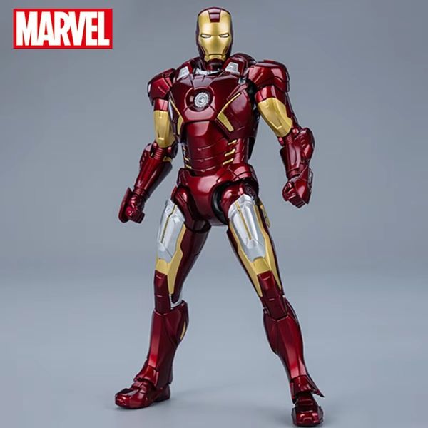 Action Figures Toy Fondjoy Marvel Iron Man MK7 Assemble Toy Iron Man Model 15cm ABS Material 1/12 Scale Action Figures Toy Birthday Gifts For Boys
