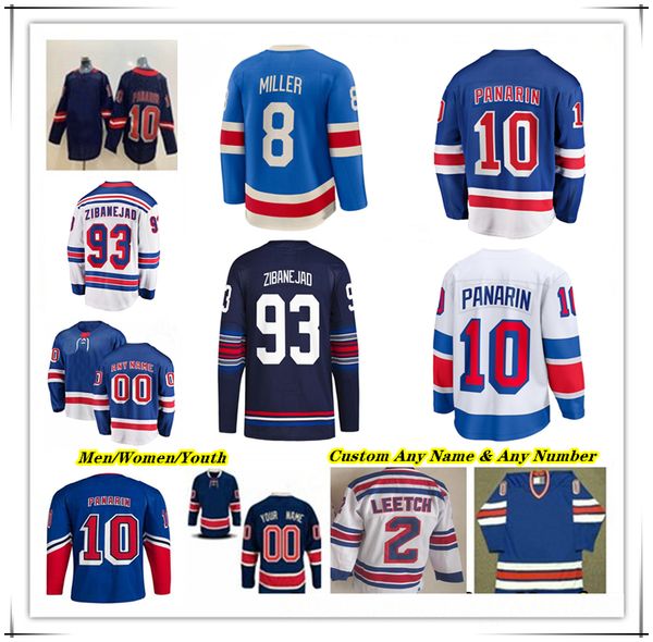 

Artemi Panarin Ice Hockey Jersey Adam Fox J.T. Miller Mika Zibanejad Sam Carrick Alexis Lafreniere Will Cuylle Igor Shesterkin Taylor Raddysh Conor Sheary Matt Rempe, Men blue style
