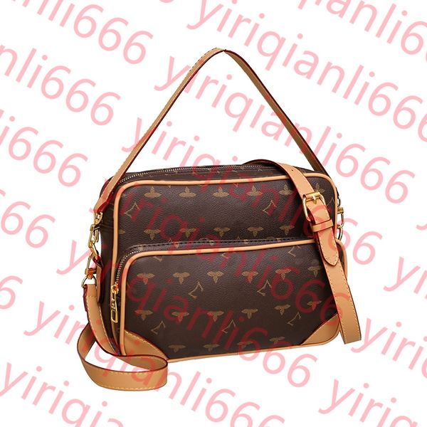 

New Designer Men's Leather Black Flower Messenger Crossbody Shopping Plain Shoulder Bag Handbag Women's purse Purse Tote bag, Split