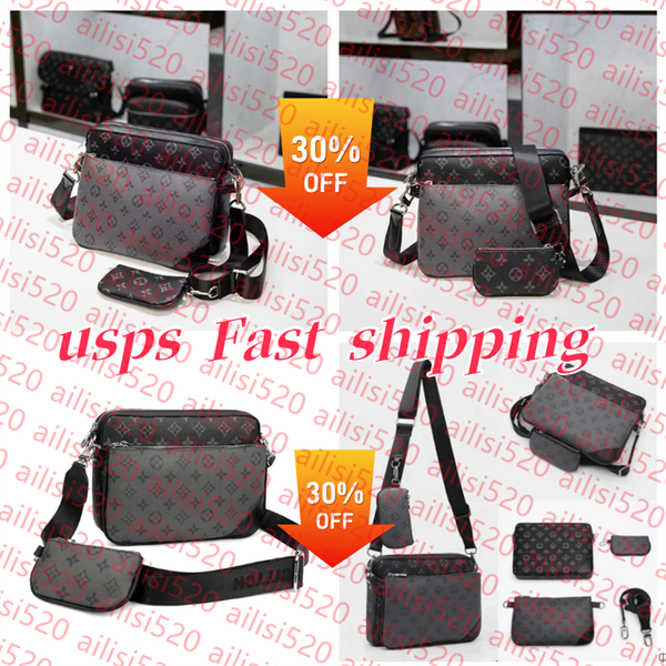 

Men Leather Luxurys Designer bags men Leather Black Flowers Messenger Purse Crossbody Bags Shopping Bag Plain Shoulder bag Handbags Women Wallets purse bag