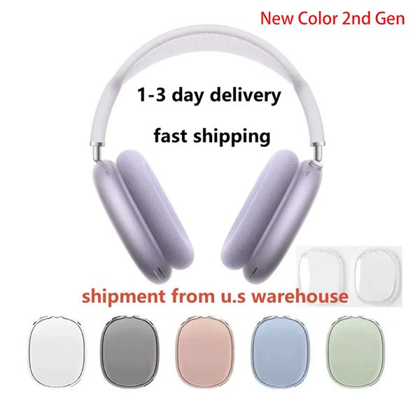 

USA Stock For B1 P9 Pro Max 2nd Bluetooth Headband Headphone Accessories Transparent TPU Solid Silicone Waterproof Protective