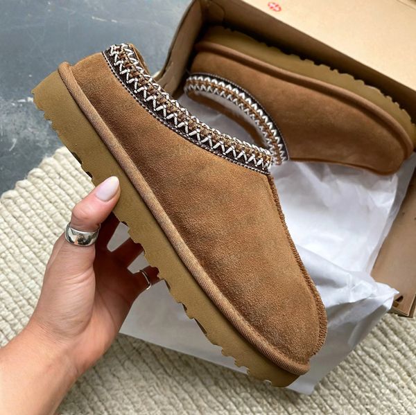 

Casual Shoes Designer shoes Tasman Slippers Tazz Fur winter boot slippers tasman Indoor Classics Sheepskin Classic Ultra Mini Platform Boot Boots Suede Wool 35-47, Blue ashes