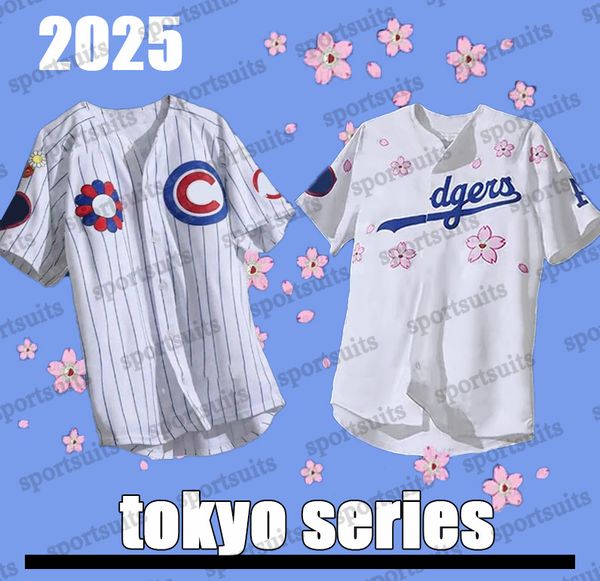 2025 tokyo series Shohei Ohtani Yoshinobu Yamamoto dodgers jersey tokyo series Cubs murakami Jersey Shota Imanaga Seiya Suzuki Baseball Jerseys