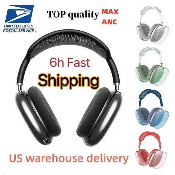 

USA Stock for Apple Airpods Max ANC Bluetooth Headphone Earbuds Accessories Transparent TPU Silicone Case AirPodsPro Max Noise Cancelling Headset Cover Case