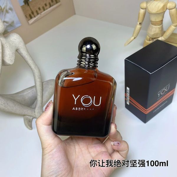 

Free Shipping Cologne STRONGER WITH YOU Absolutely Perfume for Men Women 100ml Cologne Long Lasting Fragrance Eau De Parfum Spray Fast Delivery