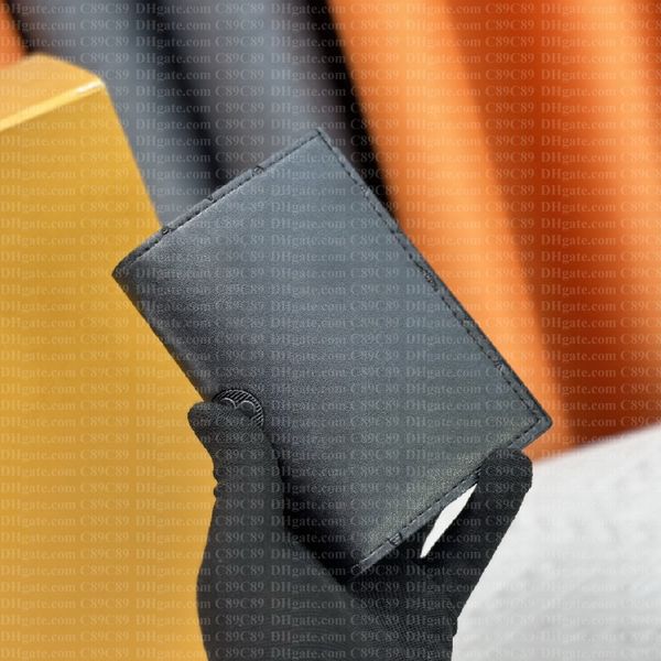 

Designer Passport Holders 10A Designer Womens Fashion Passport Protection Case Trendy Credit Card Holder Mens Wallet With Box, Grey