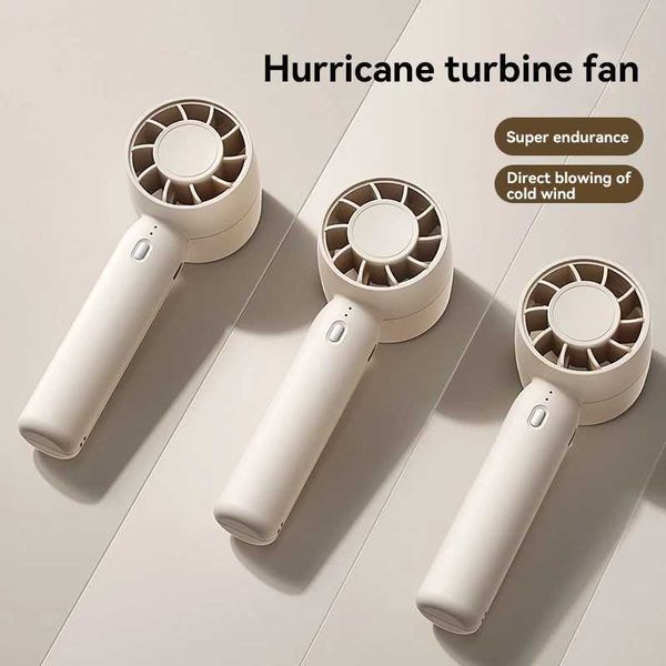 Handheld small fan new high-speed turbo fan long battery life USB charging mini fan portable handheld fanXJ250402