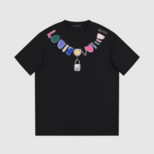 

luxury kid t shirt kids designer clothes baby tshirt girl boy clothe letter print fashion childrens tee for 2-14 ages, Black