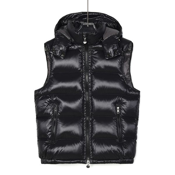 

Mens vest deshioner vests jacket pufferjacket women vest coat waistcoat feather material girl lady womens Autumn and winter useless and light black vest asian size