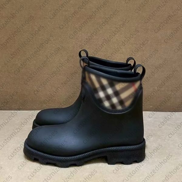 

Boots Designer platform Low Heel Genuine Leather designer woman down parker winter hooded jacket boots woman designer boot designer heel woman luxury 2025 BB rain, B 01-high quality