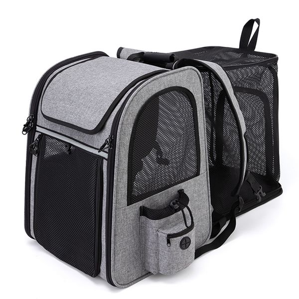 Free shipping Pet Supplies Cat Backpacks Carriers New bag backpack portable breathable foldable expandable large capacity size
