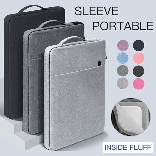 Laptop Sleeve Handbag Case for 133 135 14 156 16 Waterproof zipper Portable Notebook Cover for 116 125 Bag Z251105