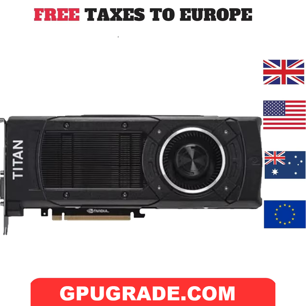 

USED NVIDIA- Graphic card GeForce GTX Titan X, 12GB, 384Bit, GDDR5, HDMI, DP, DVI, PCI Express 3.0, 100% tested and original