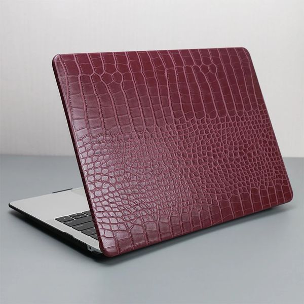 Laptop Case For Air 13 Case M1 M2 Hard bottom Cover Air 15 2025 M4 PU leather Case For Pro 14 M4 Max 162 Shell251105
