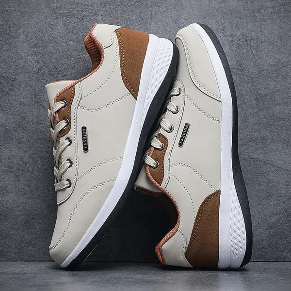 Stay Stylish and Dry: The Ultimate Waterproof Leather Sneakers for Men