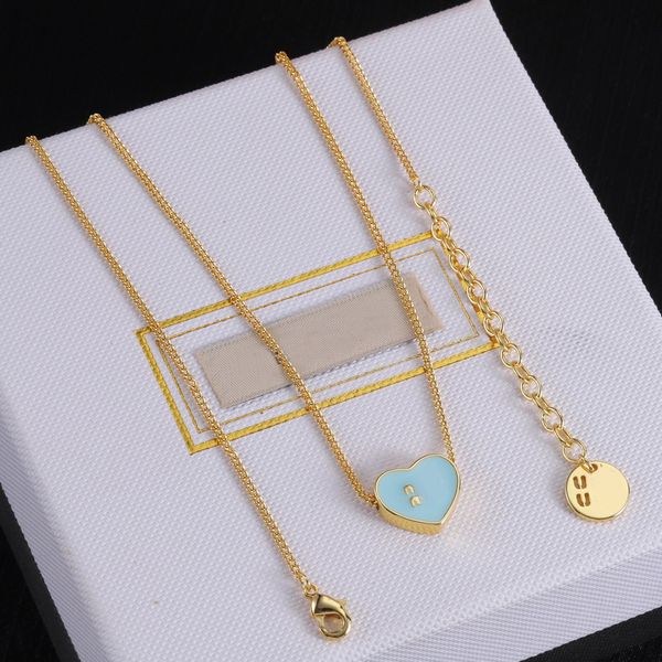 

Designer Necklaces Jewelry Chain Women Letter Pendant Gold Plated Necklace Bracelet Set Wedding Party Accessories