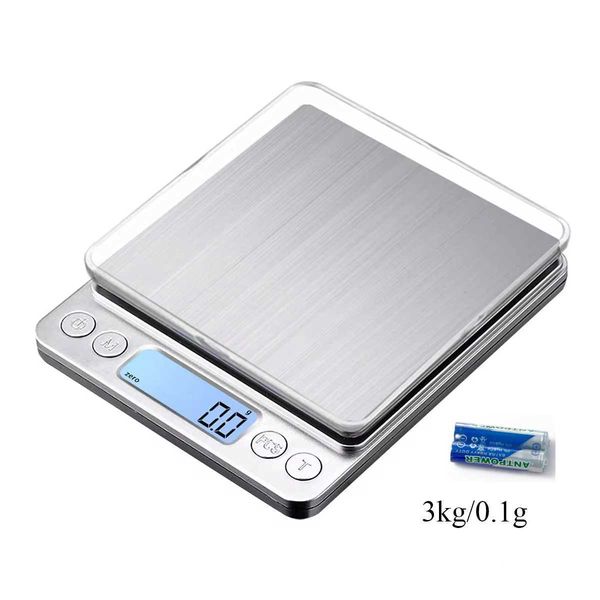 Digital Kitchen Scale 3000g/0.1g Small Jewelry Scale Food Scale Digital Weight Gram and Oz Digital Gram Scale with LCD/tare Weight Z250403