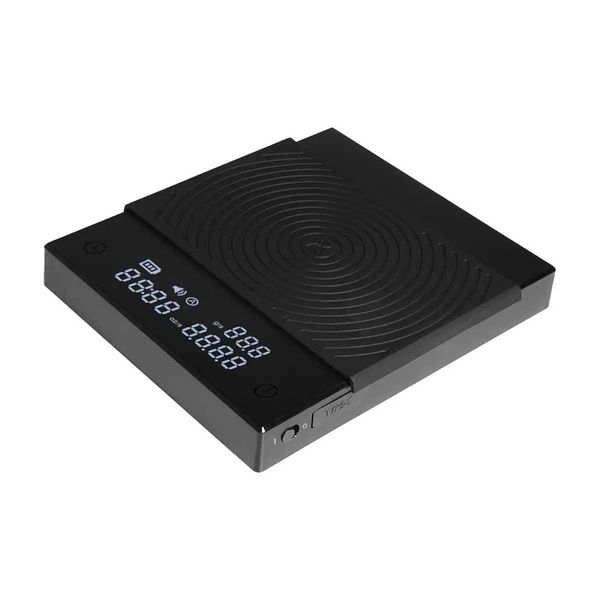 TIMEMore Basic 2 Black Mirror Inverted on Coffee Scale Flow Display Automatic Timer Digital Kitchen Food Scale Concentrated Coffee 0.1g/2kg Z250403