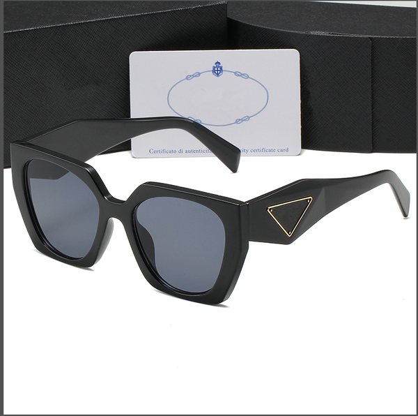 

Fashion Designer Sunglasses Classic Eyeglasses Goggle Outdoor Beach Sun Glasses For Man Woman Optional Triangular signature 6 colors p2110