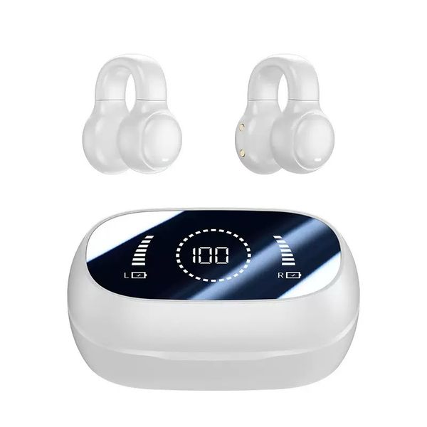 M47 Wireless Headphones Bluetooth Headset With Mic Handsfree Noise Canceling Earphones Clip Ear Music Sports Gaming Earplug